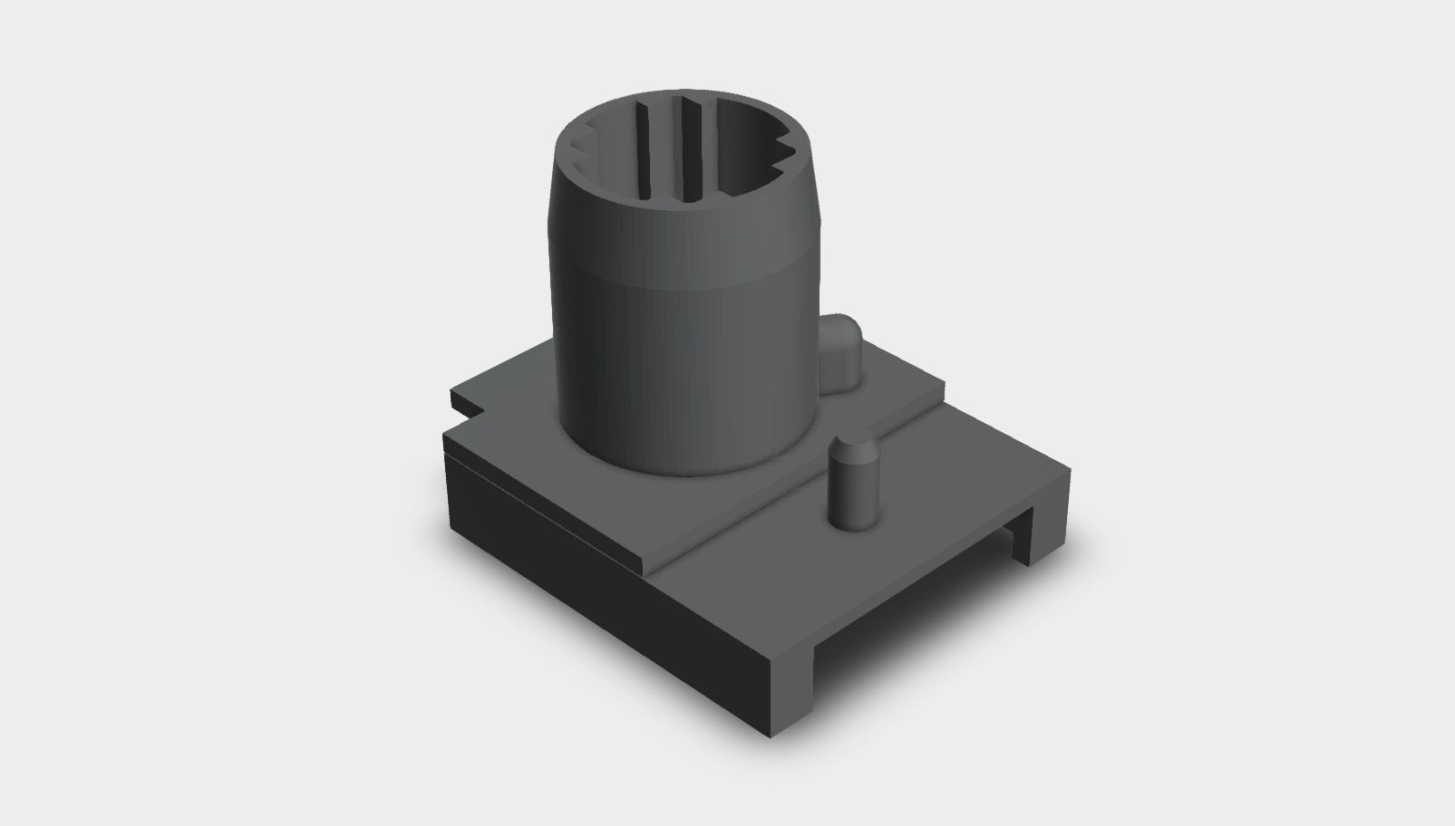 Barrel showing how the silicon gasket would fit