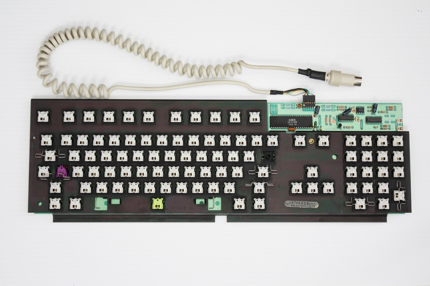 Amiga 2000 Hi-Tek - keyboard mechanism front