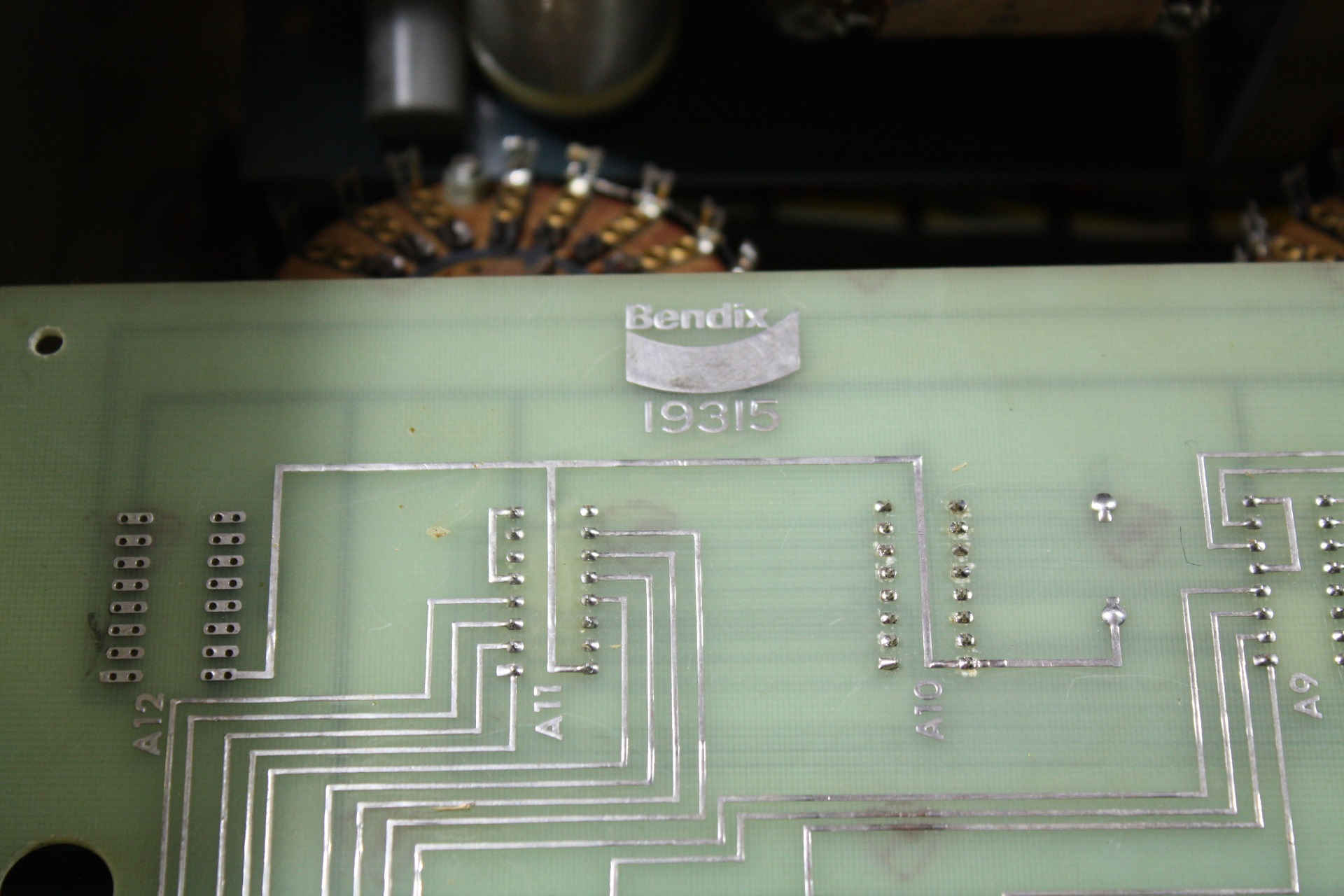 Bendix keyboard - PCB markings