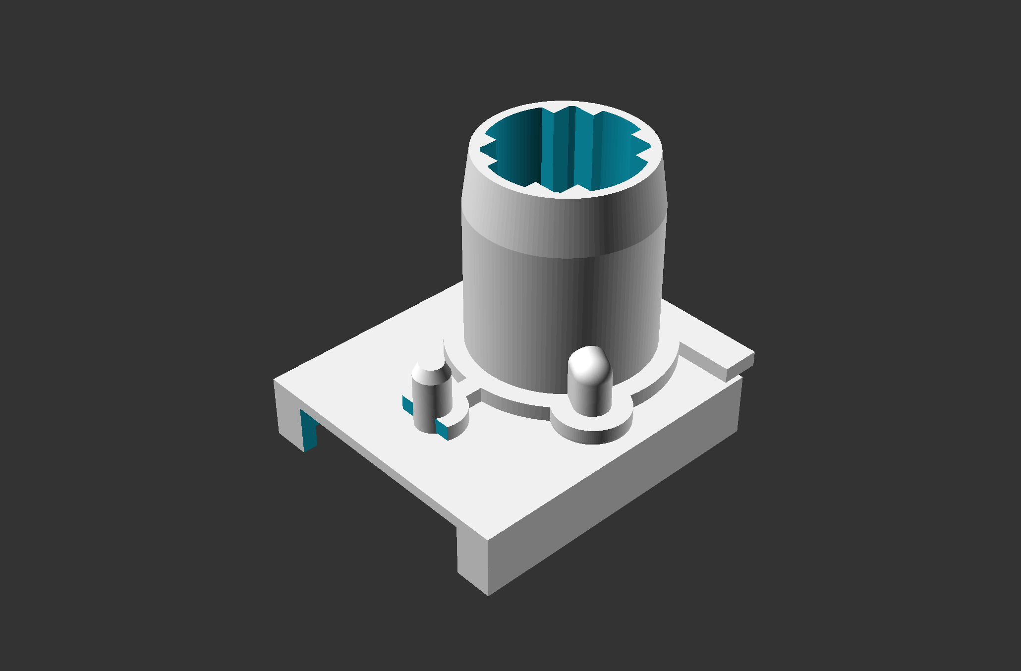 Standard silicone ring fitted on a barrel.  The example shows both barrel locks (XT and AT)