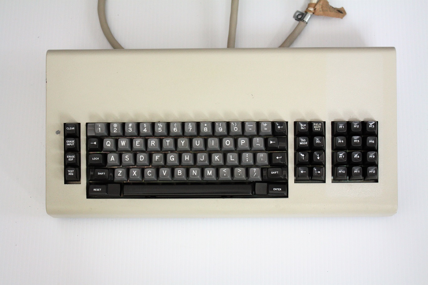 IBM 3277 keyboard - top