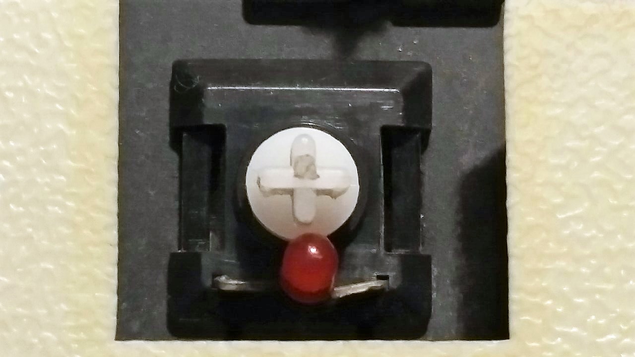 Apple II clone lit switch