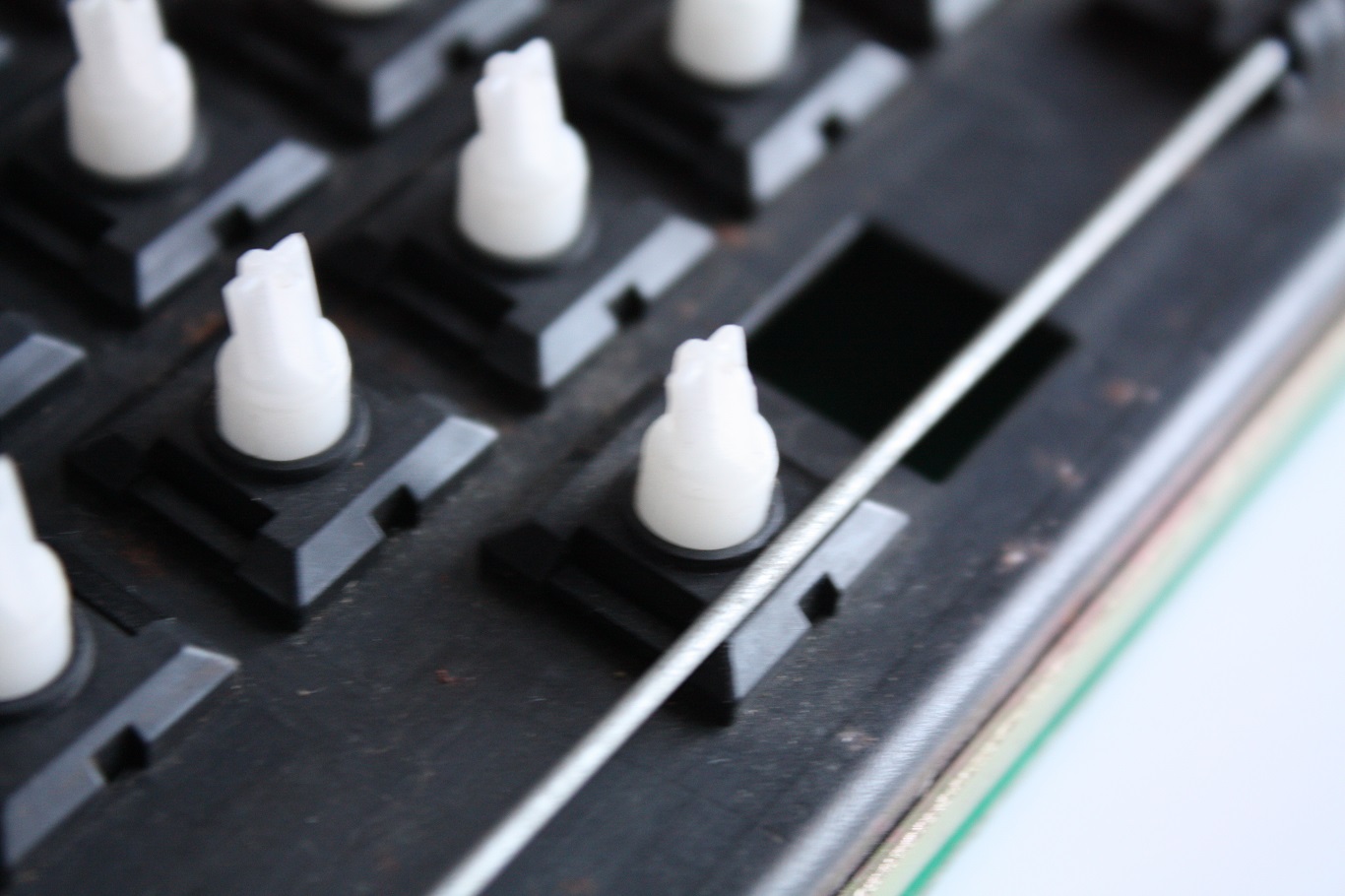 Apple II clone - space bar key switch