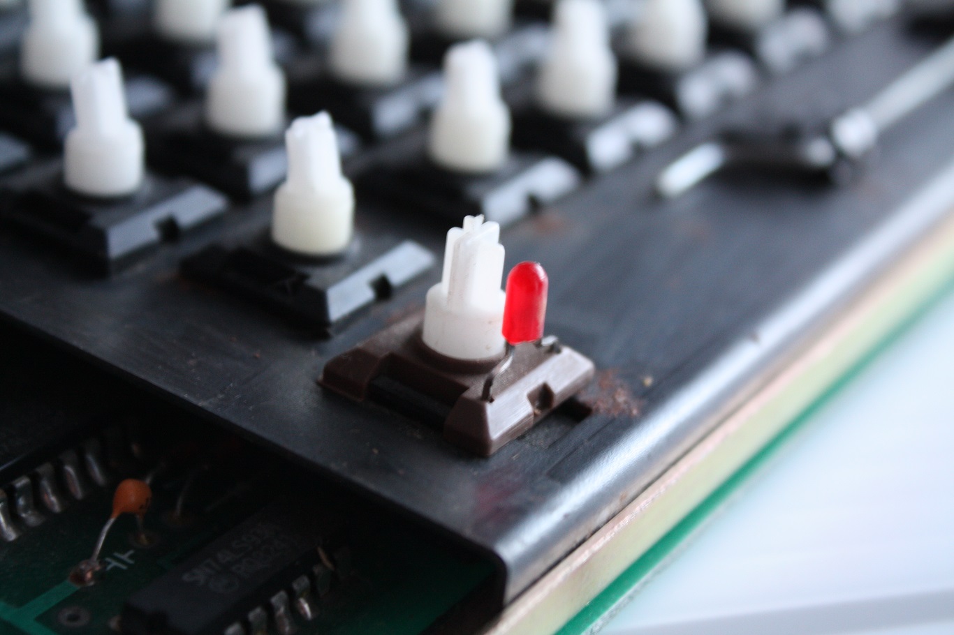 Apple II clone - lit switch unlocked