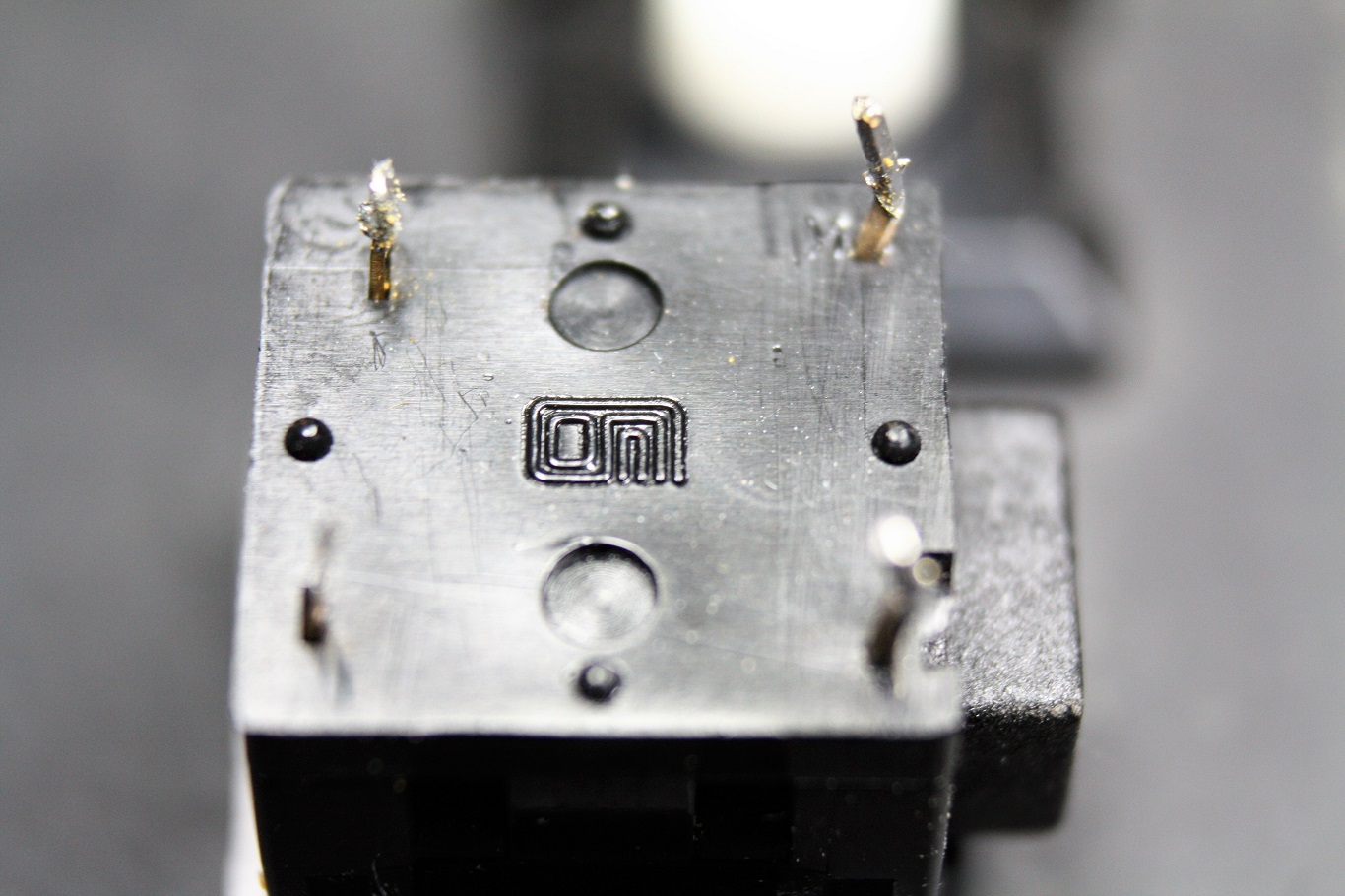 Apple II clone - keyswitch bottom