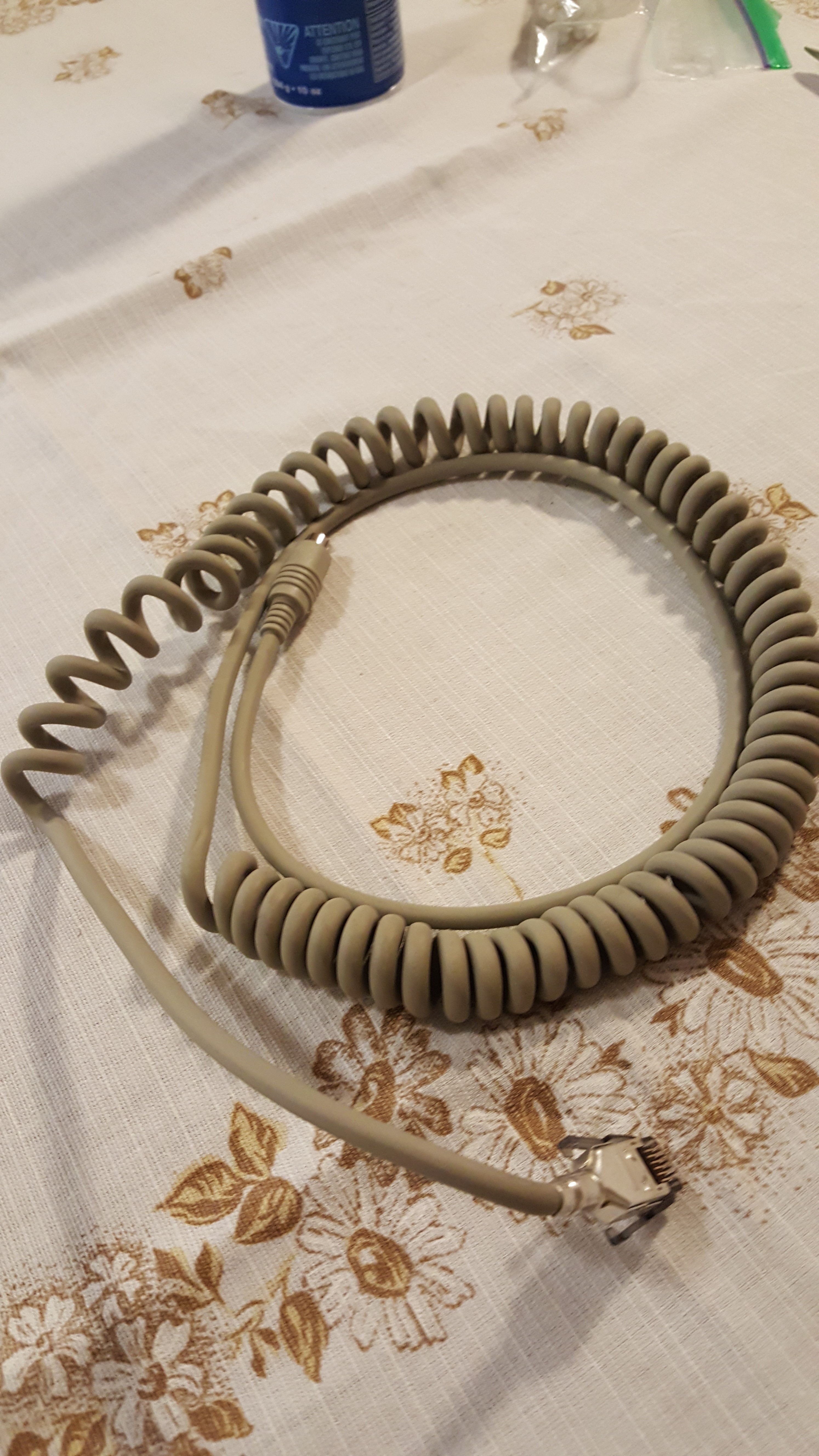 A project isn't complete without a clean cable to go along with the keyboard!