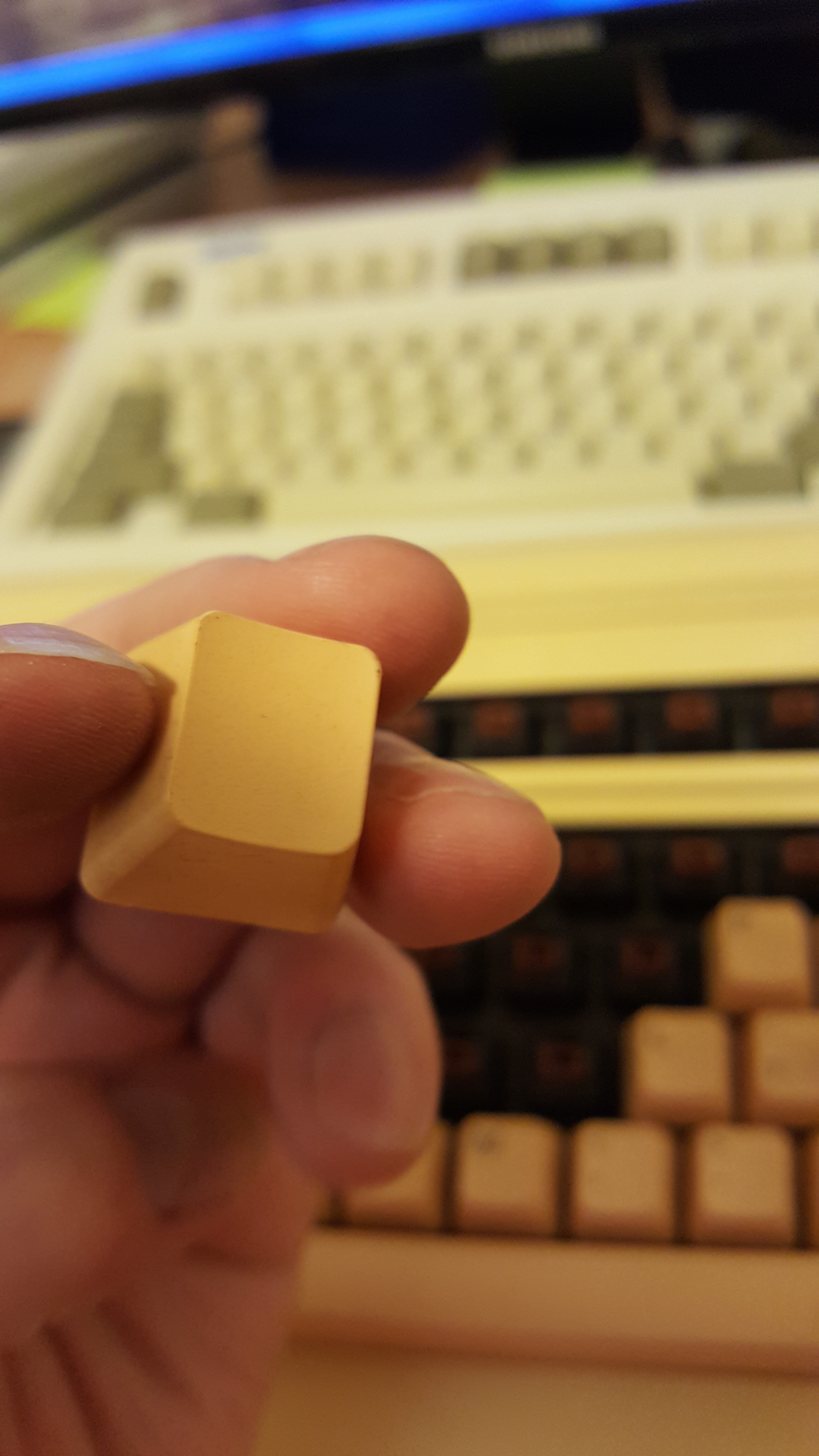 Blank key cap?