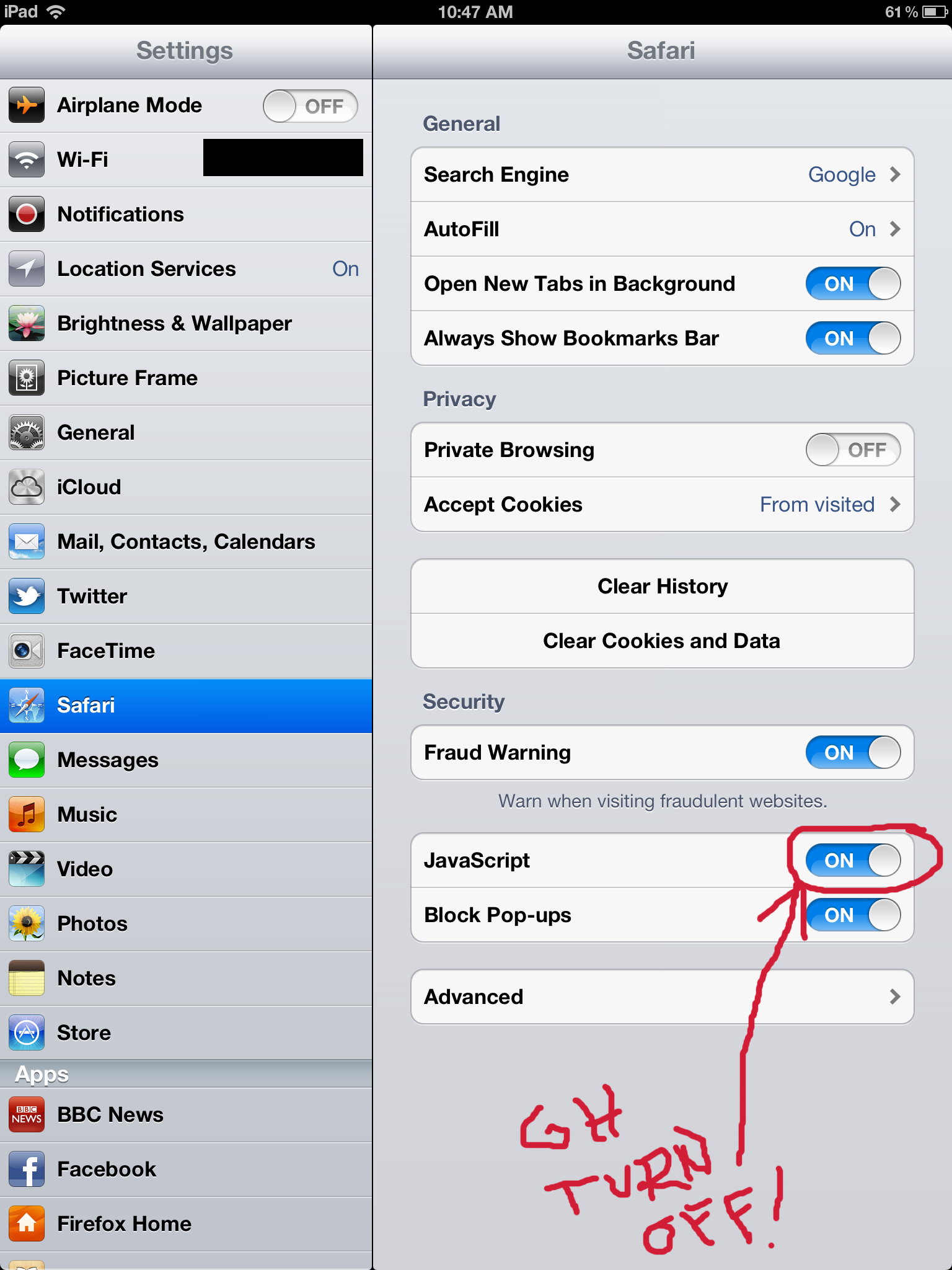 iPad Turn Off Javascript.PNG