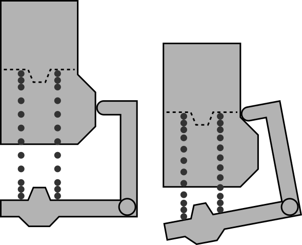 Rough drawing; dimensions and shapes not accurate