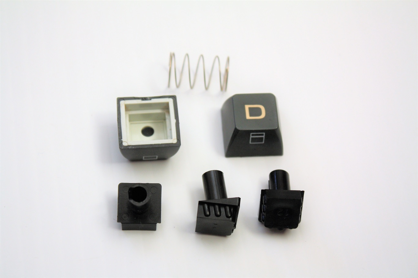 Commodore PET 4016 - key switches and key caps