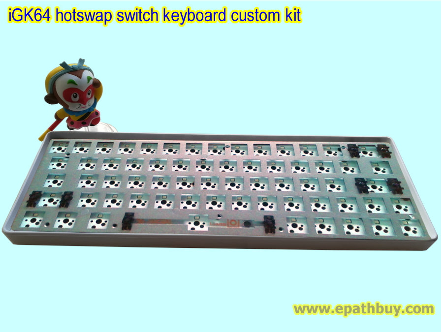 iGK64 hotswap switch keyboard custom kit