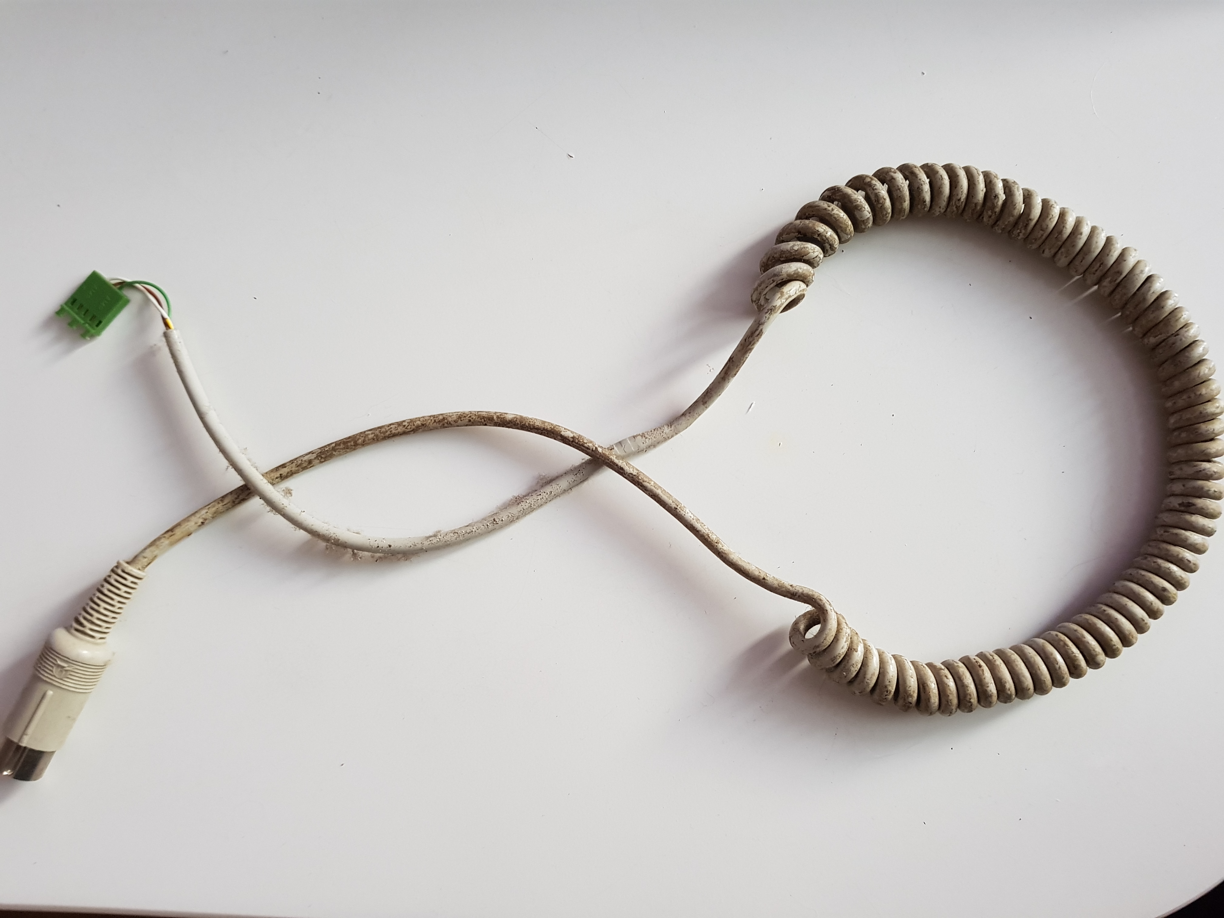 Cable before in all its disgusting glory