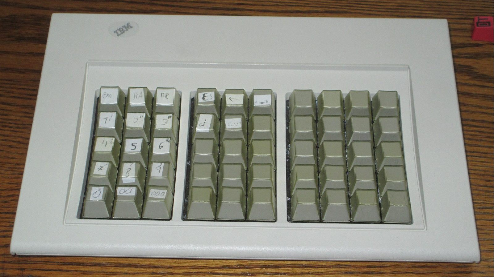 IBM Model M 50-keys keypad, P/N 1392560.