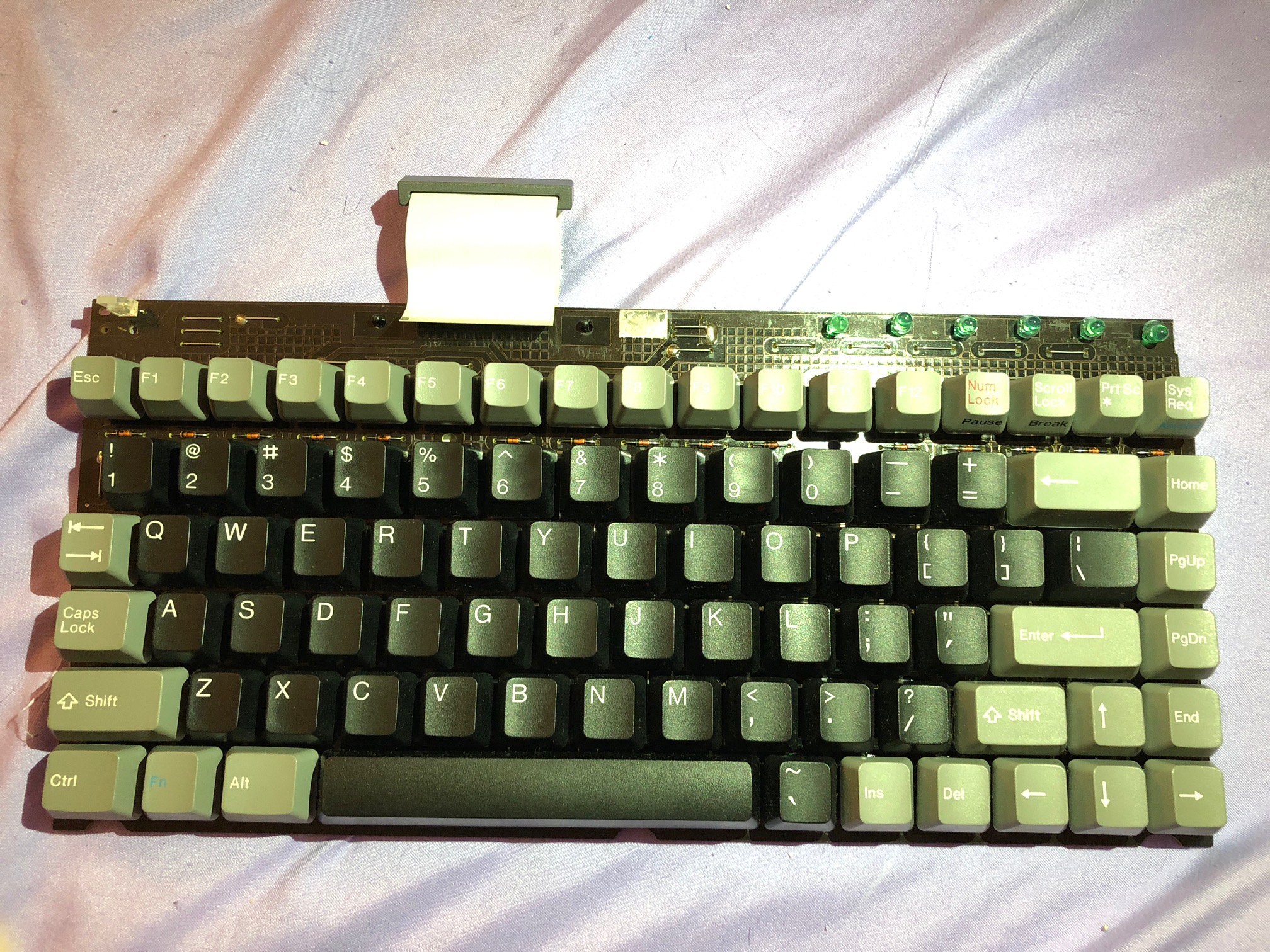 The keyboard itself!