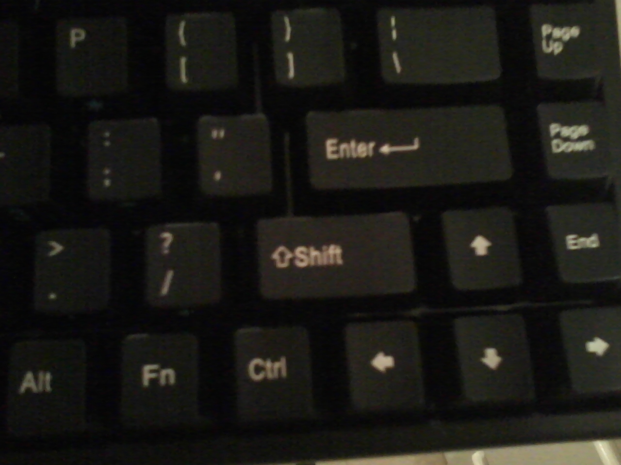 That  Shift key.