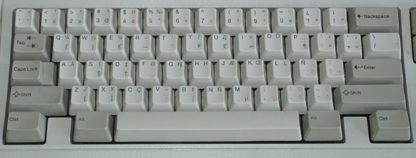 Custom dye-subbing on Model M keycaps.