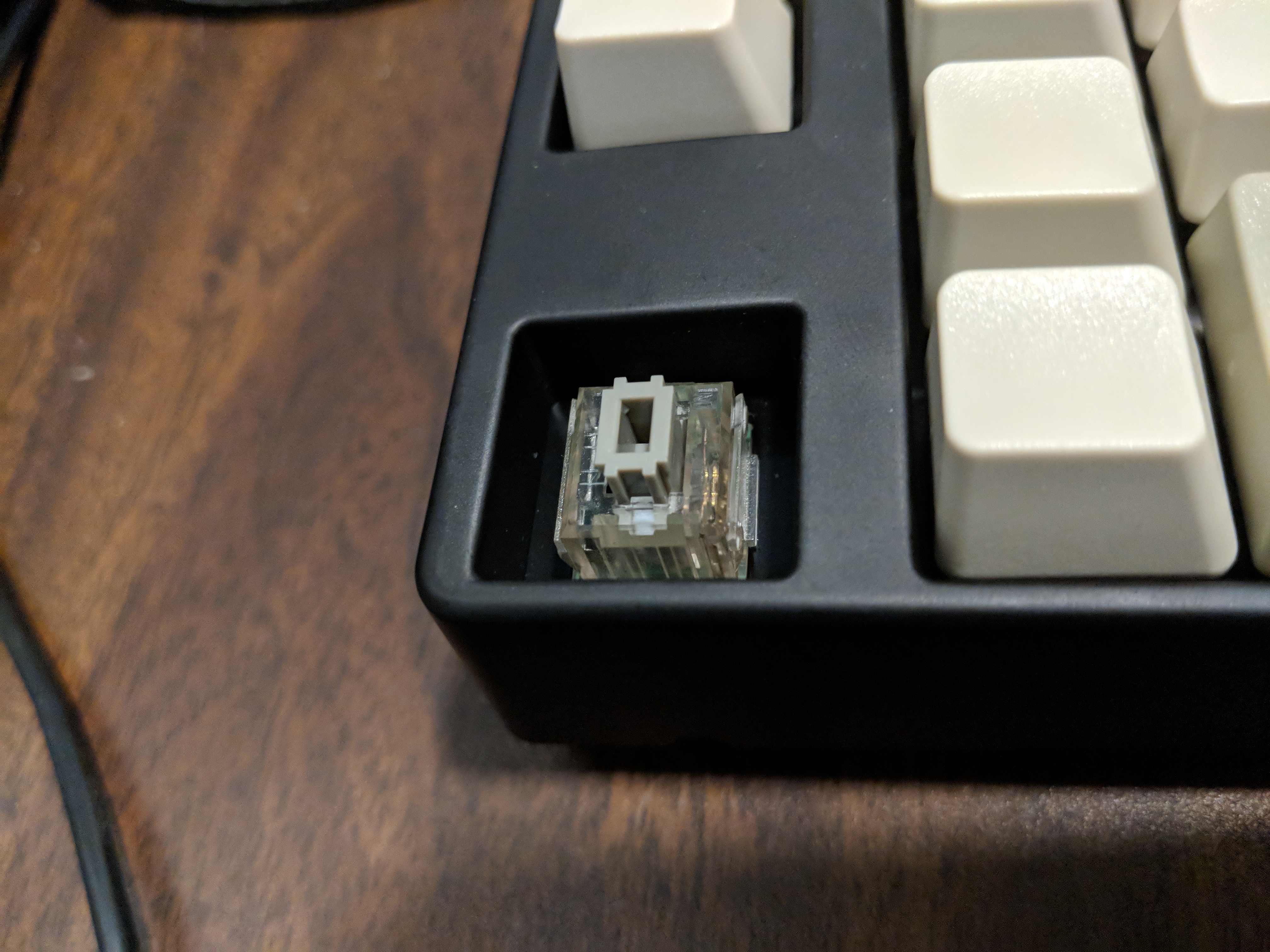 Escape key switch