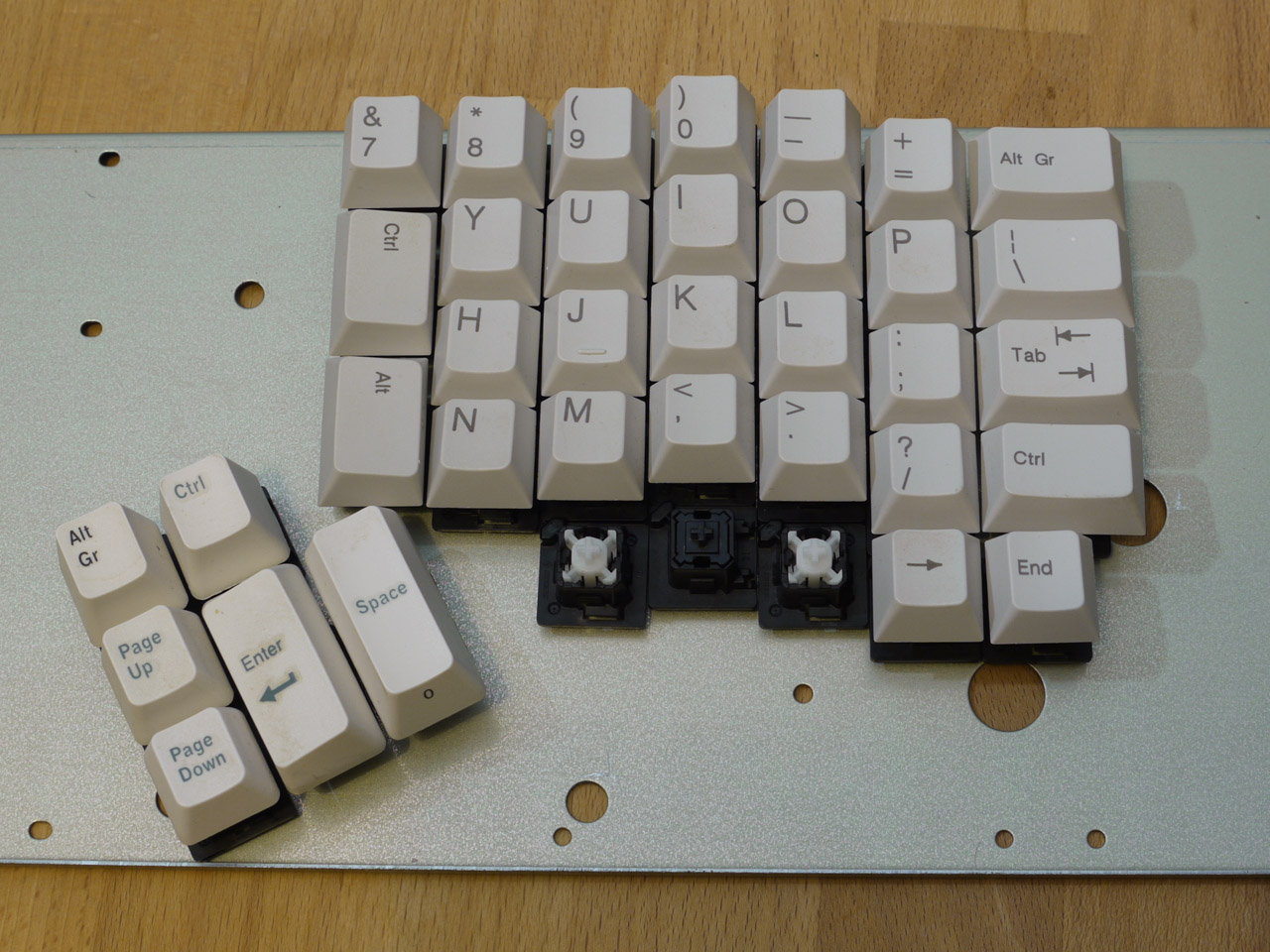 ErgoDox layout.