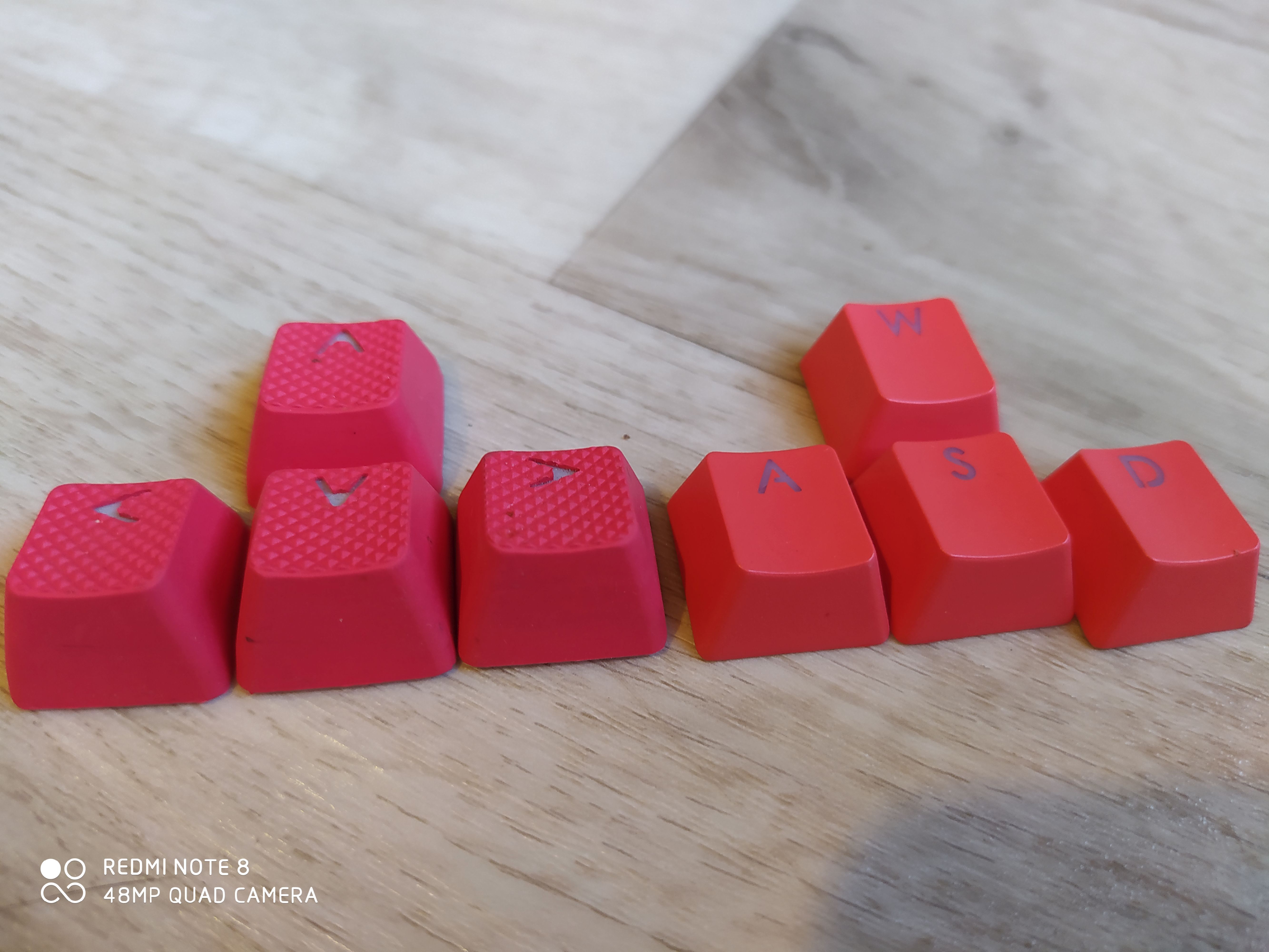 PBT doubleshot + ABS rubber