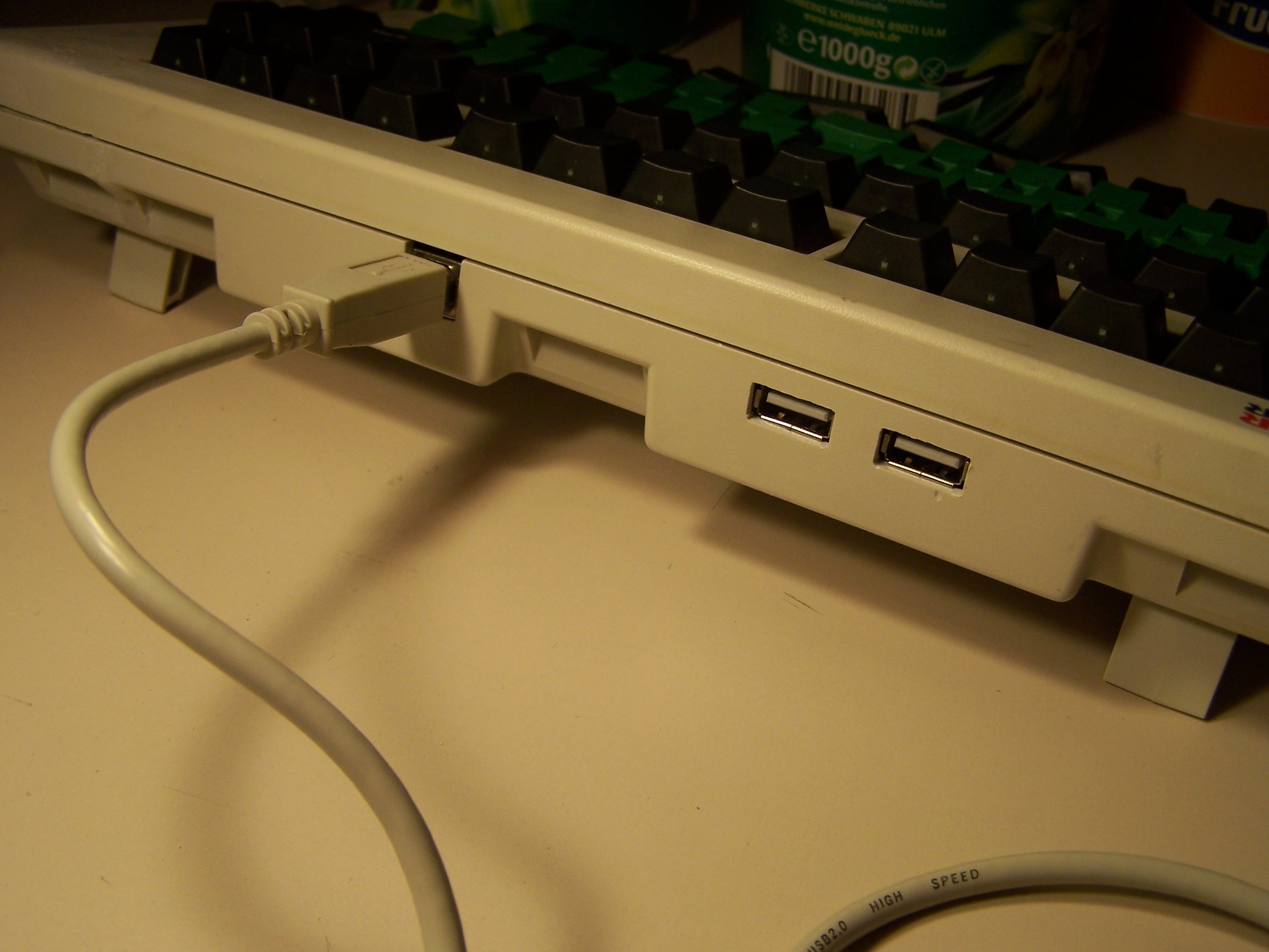 USB-ports\power socket