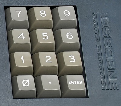 4×3 numpad.