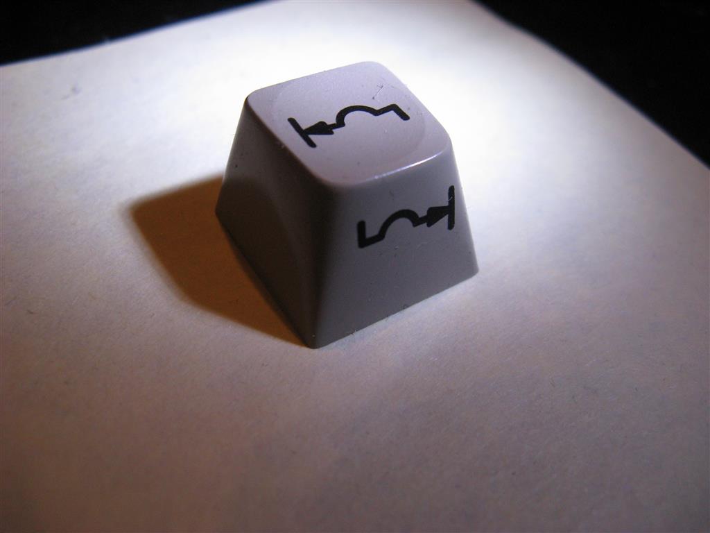 Olympia typewriter keycap