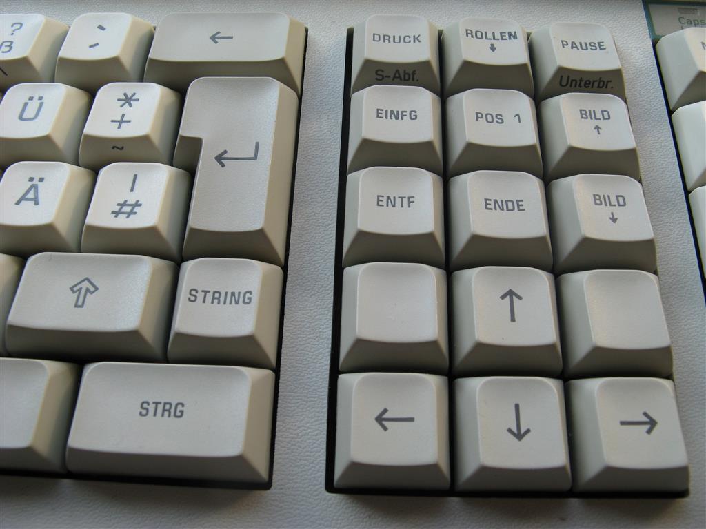 Cursor block and STRING key