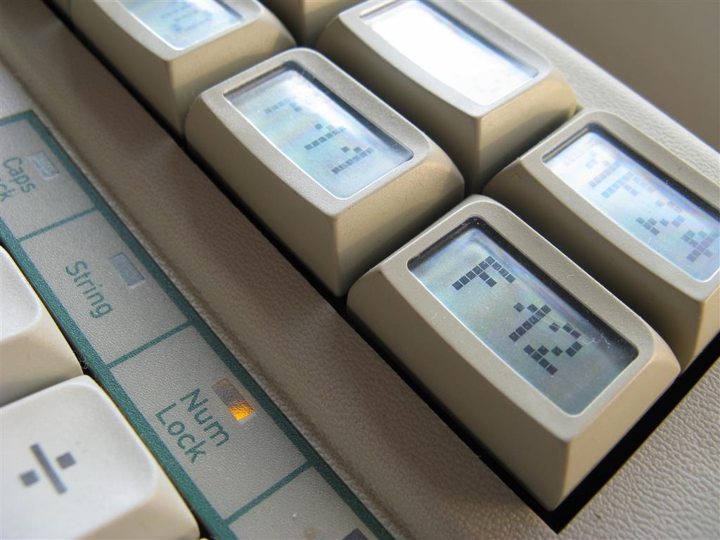 LCDs, waiting to be programmed by someone who knows how