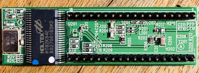 Bottom side of CMS QF XT controller