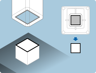 Keycap mount recognition--Q mount.svg